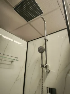 Sanitaire Cabine de douche carrée 90x90 QUADRA Marble