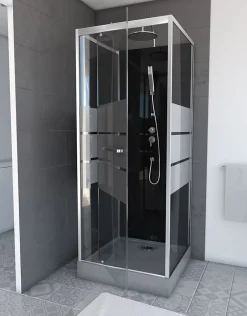 Cabine De Douche|Aurlane Cabine de douche carrée 70x70x225cm - SCRATCHY 70