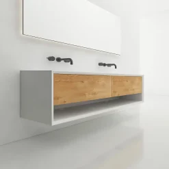 Paroi De Douche|Bernstein Cabine de douche en coin, verre trempé 8mm, portes coulissantes, profilé chrome - DX906 FLEX - 120x80x195cm (LxPxH)