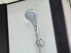 Vente-unique Cabine de douche hydromassante - 2 zones de jets de massage - L90 x P90 x H215 cm - pluie tropicale et douchette - PRIMEA