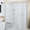 Kinedo Cabine de douche Kinemagic Sérénité Plus 170x80 habillage toute hauteur 1 coulissant transparent thermostatique