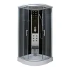 Azura Home Design Cabine de douche LEDA 90x90x215 cm NOIR