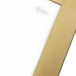 Paroi De Douche|Rea Cabine de douche City Brushed Gold 80x100