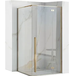 Paroi De Douche|Rea Cabine De Douche Fargo 90X120 Gold