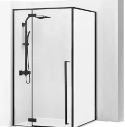 Rea Cabine de douche Fargo Black 90x120 Black