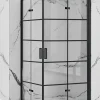 Rea Cabine de douche Molier Double Black 80x80