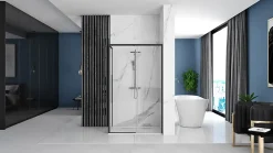 Paroi De Douche|Rea Cabine de douche Solar Black 90x120