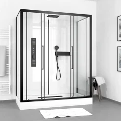 Cabine De Douche|Aurlane Cabine de douche RECTANGLE 160x85x217cm - FACTORY 2 XXL