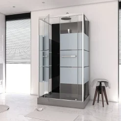 Aurlane Cabine de douche rectangle 110x80x225cm - SCRATCHY 110