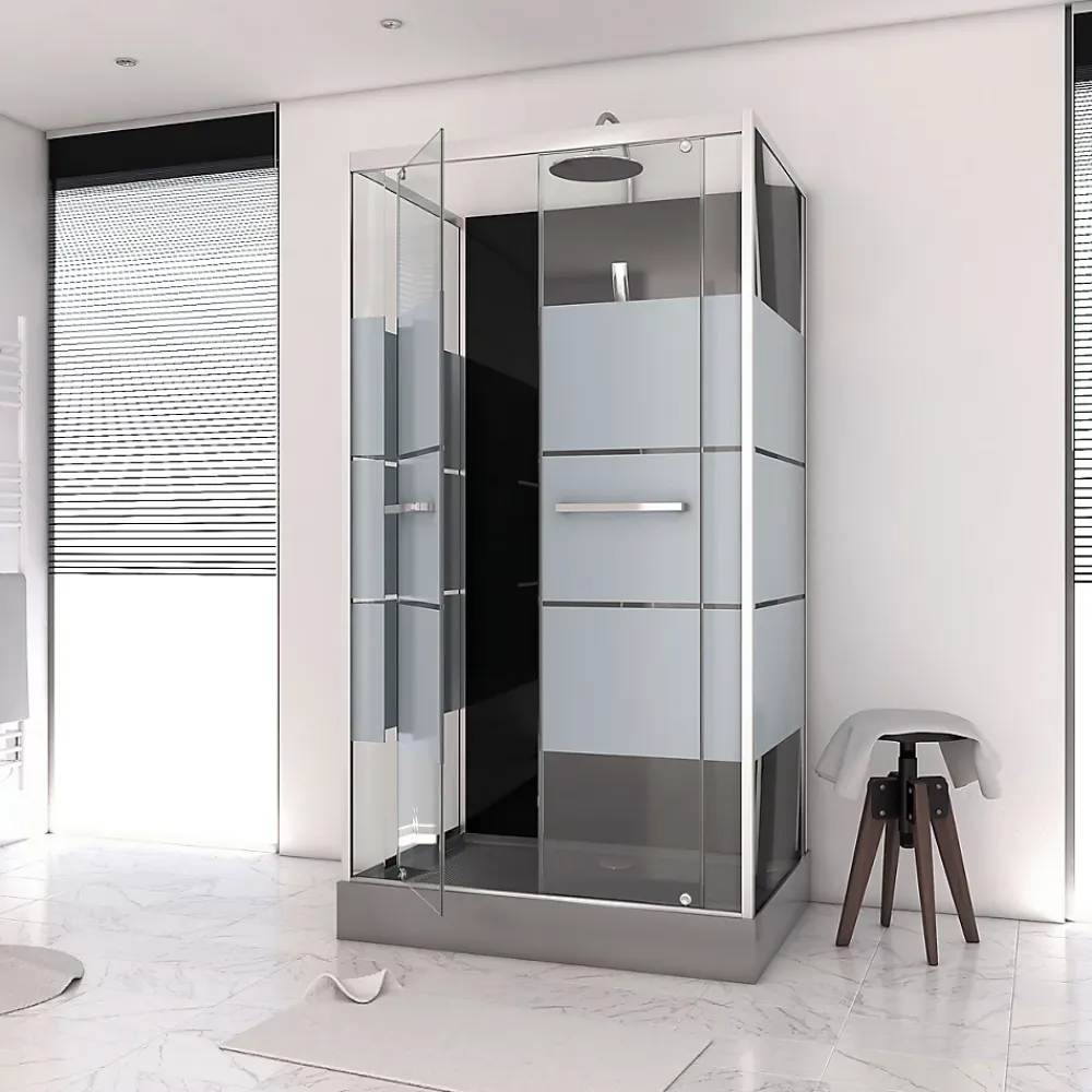 Aurlane Cabine de douche rectangle 110x80x225cm - SCRATCHY 110