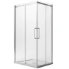 Cabine De Douche|Idralite Cabine de douche Rectangulaire 90x110CM H200 Verre Transparent 8mm Gauche EasyClean Prime Corner