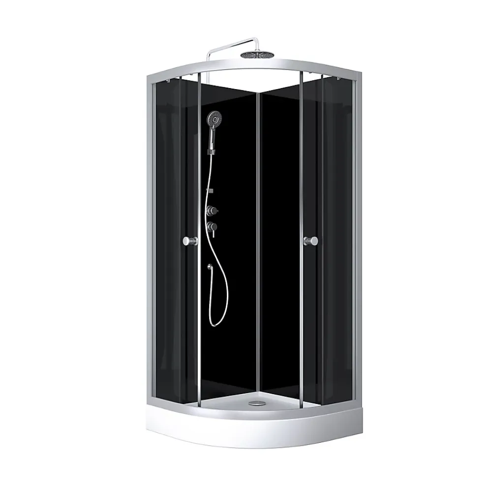Aurlane cabine de douche ROUND SHADOW CORNER 90x90x230cm