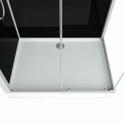Cabine De Douche|Aurlane cabine de douche SHADOW CORNER RECTANGLE - 110x80x230cm