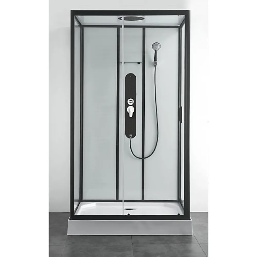 Cabine De Douche|Azura Home Design Cabine de douche VANDERA III 120x80x225 cm montage rapide