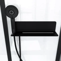 Aurlane Cabine de douche 115x90x210 cm avec receveur + bonde 90mm + Grille linéaire - FACTORY 2