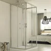 Cabine De Douche|Idralite Cabine douche 3 côtés 80x80x80 CM H198 Transparent mod. Evolution Trio