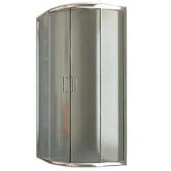 Cabine De Douche|Idralite Cabine Douche Demi-Circulaire 80x80 H185 Opaque 6mm mod. Alabama