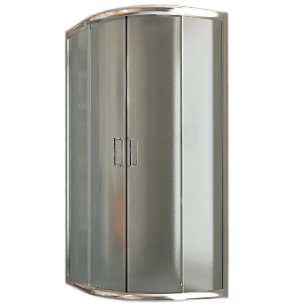 Idralite Cabine Douche Demi-Circulaire 90x90 H185 Opaque 6mm mod. Alabama