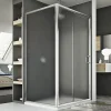 Cabine De Douche|Idralite Cabine Douche 70x110 CM H185 granité modèle Replay Duo 1 Portillon