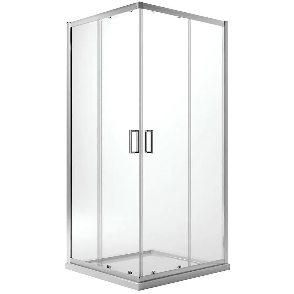 Cabine De Douche|Idralite Cabine Douche 80x80 H185 Transparent 6mm mod. Ready