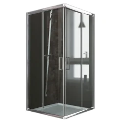 Idralite Cabine Douche 70x70 H185 Transparent 6mm mod. Alabama
