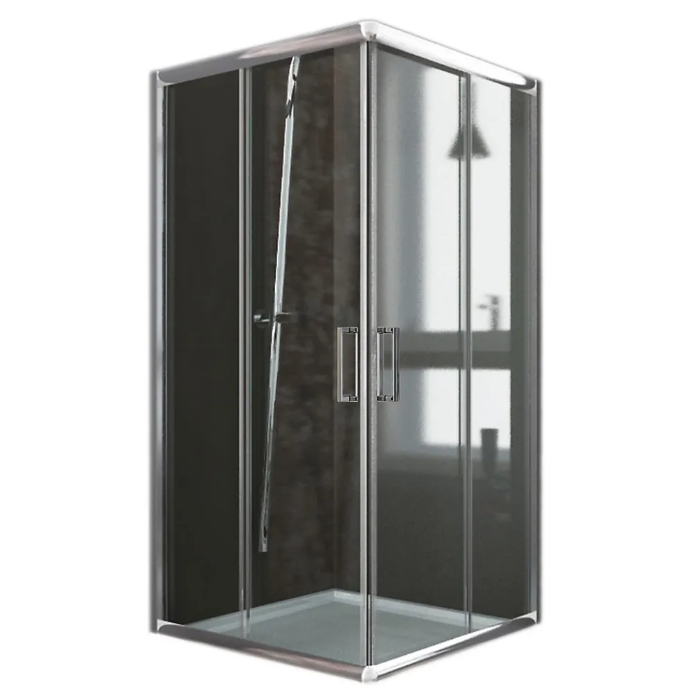 Idralite Cabine Douche 70x70 H185 Transparent 6mm mod. Alabama