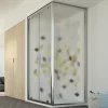 Idralite Cabine douche 80x110 Ouv. 110 CM 198 Opaque mod. Cristal Duo 2 Portes