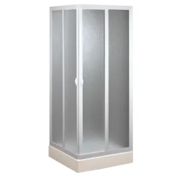 Cabine De Douche|Forte Cabine douche 75x75CM en acrylique mod. Venere avec ouverture centrale