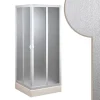 Cabine De Douche|Forte Cabine douche 80x80CM en acrylique mod. Smart avec ouverture centrale