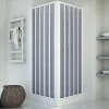 Forte Cabine douche 100x100CM H185 en Plastique pvc modèle Energy avec l'ouverture centrale