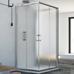 Idralite Cabine douche 70x90x70 CM H185 granité C modèle Junior Trio