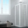 Cabine De Douche|Forte Cabine paroi de douche pivotante 80x80 ouv. 80 CM H 190 en Acrylique mod. Sigma Duo