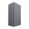 Forte Cabine parois douche en Plastique pvc 80x80 h 185 mod. Flex avec ouverture latérale