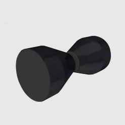 Cabine De Douche|Saniverre Cabine porte de douche d'angle MAYA-BLACK H190 cm, 70 x 120 cm, verre transparent -