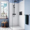Receveur De Douche|Ceramia Alda Receveur de douche 120x80cm en pierre de synthèse durable, blanc mat (ALD15-12080B)