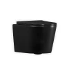 Ceramia Tornado Rimless WC suspendu 53,5 cm sans bride avec abattant SoftClose, effet Tornado Flush, noir mat (CE142010RTORPBKM)