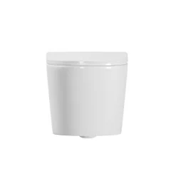 Wc Suspendu|Ceramia Tornado Rimless WC suspendu sans bride+,abattant SoftClose, effet Tornado Flush, blanc brillant (CE142010RTORP)