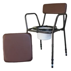Barre D'Appui|Aidapt Chaise Percée Réglable en Hauteur Essex - VR161