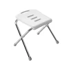 Siège De Douche|Spirella Chaise pliante rabattable de bain Chrome