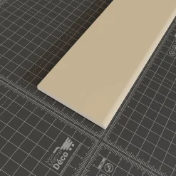 Panneau Mural De Salle De Bains|Tecnoprofils Champlat PVC Cellulaire 70 mm - Longueur 2.50 m - Lot de 5 - Sable