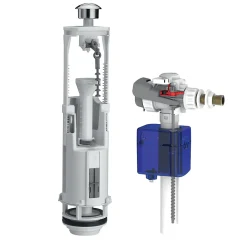 Chasse D'Eau|Siamp Chasse d'eau + robinet flotteur Aquastop optima + étrier