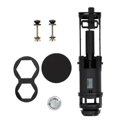 Flomasta Chasse d'eau - 2", Double bouton poussoir + tige