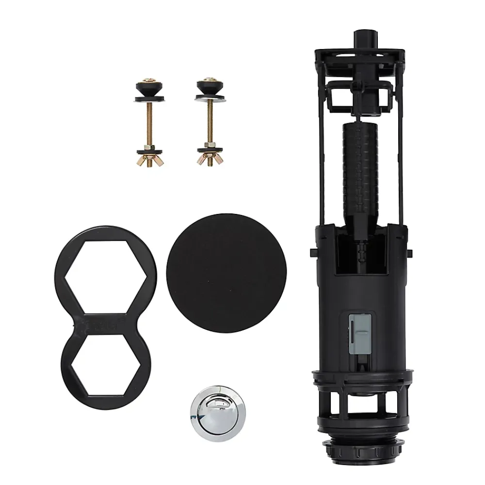 Flomasta Chasse d'eau - 2", Double bouton poussoir + tige