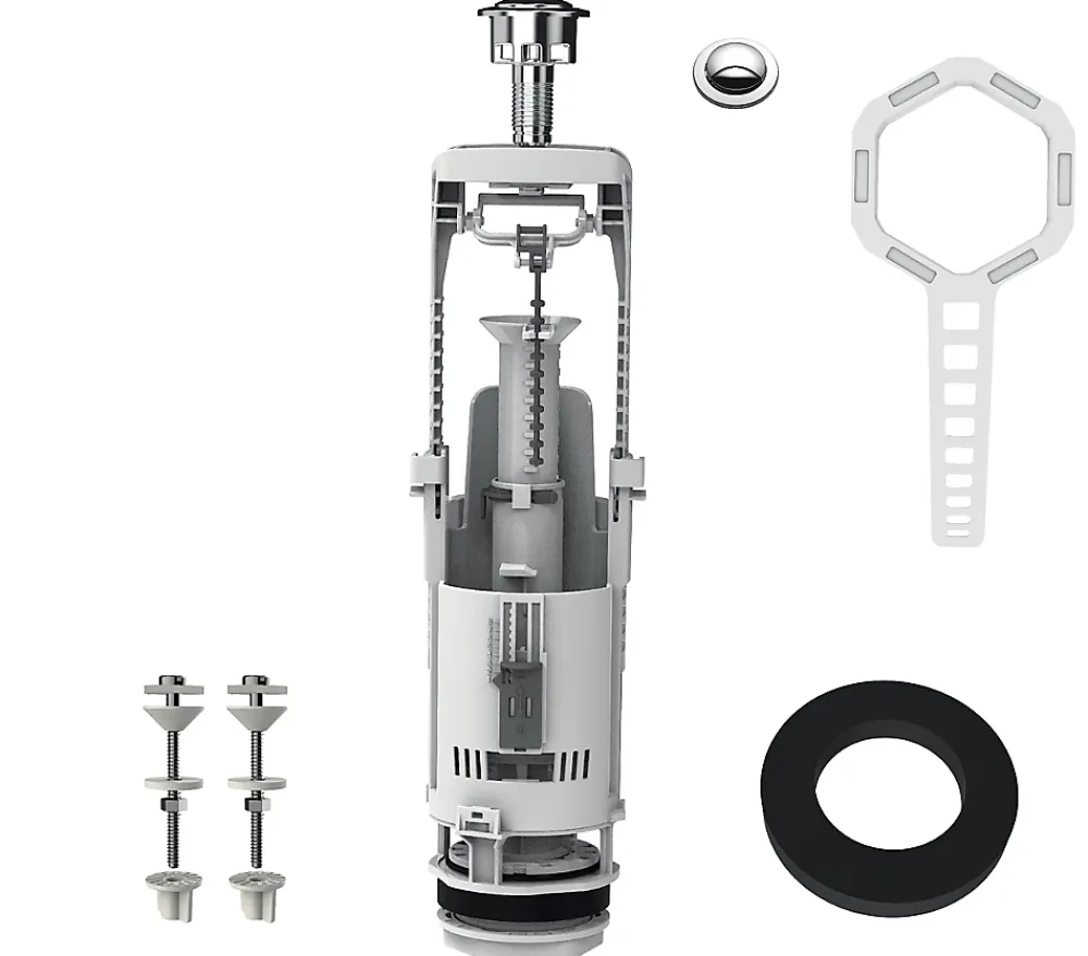 Chasse D'Eau|Flomasta Chasse d'eau 2", double bouton poussoir + étrier