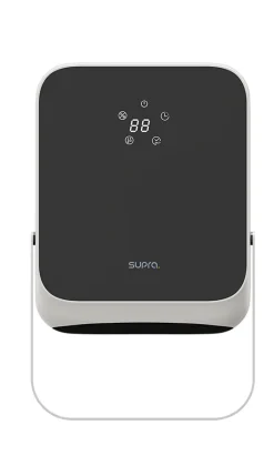 Sèche-Serviettes Soufflant|Supra France Chauffage d'appoint soufflant pour salle de bain 2000W avec porte serviette, Supra Berenice