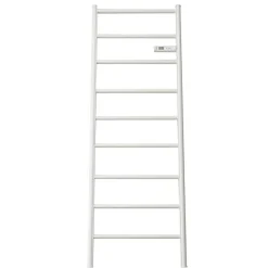 Chemin'Arte Sèche-Serviettes Blanc Design échelle 150cm - 250W - Thermostat électronique - Timer