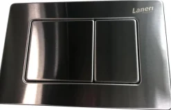 Bidet|Laneri Châssis de bâti-support avec réservoir caché pour cuvette suspendu complet de plaque de commande double bouton en acier inoxydable