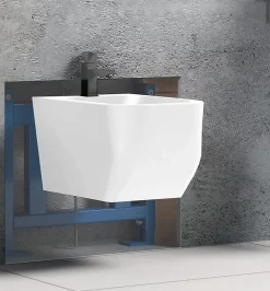 Bidet|Laneri Châssis de bâti-support universal pour bidet suspendu complet de pieds supports réglables en acier inoxydable