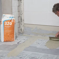 Panneau Mural De Salle De Bains|Wedi Coffre d'habillage Mensolo L 260 x 20 x 20 + colle 320