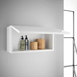 Wc Suspendu|Geberit Coffre rangement blanc Lineo